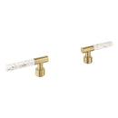 Grohe Atrio Private Collection Duvardan Ankastre Lavabo Bataryası İçin Kulp, Fırçalı Altın - 48458GN0