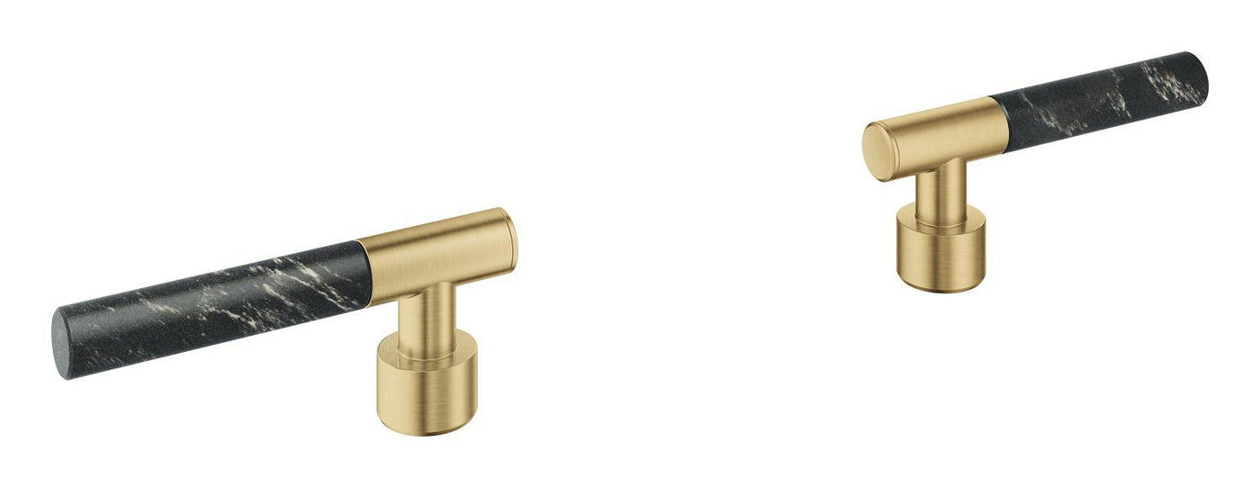 Grohe Atrio Private Collection Duvardan Ankastre Lavabo Bataryası İçin Kulp, Fırçalı Altın - 48459GN0