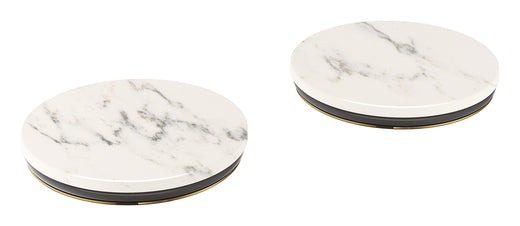 Grohe Atrio Private Collection Inlays Made From White Attica Caesarstone Material - 48462000