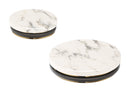 Grohe Atrio Private Collection Inlays Made From White Attica Caesarstone Material - 48466000