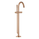 Grohe Atrio Private Collection Tek Yerden Küvet Bataryası (Sıva Üstü Grubu), Fırçalı Bakır - 25227DL0
