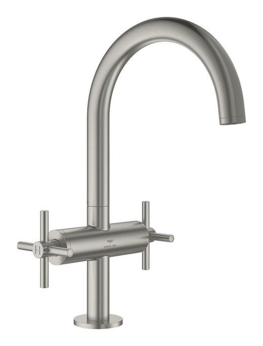 Grohe Atrio Tek delikli lavabo bataryası 1/2″ L-Boyut - 21144MS0