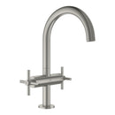 Grohe Atrio Tek delikli lavabo bataryası 1/2″ L-Boyut - 21144MS0