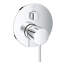 Grohe Atrio Tek kumandalı 3 yönlü banyo bataryası - 24356000