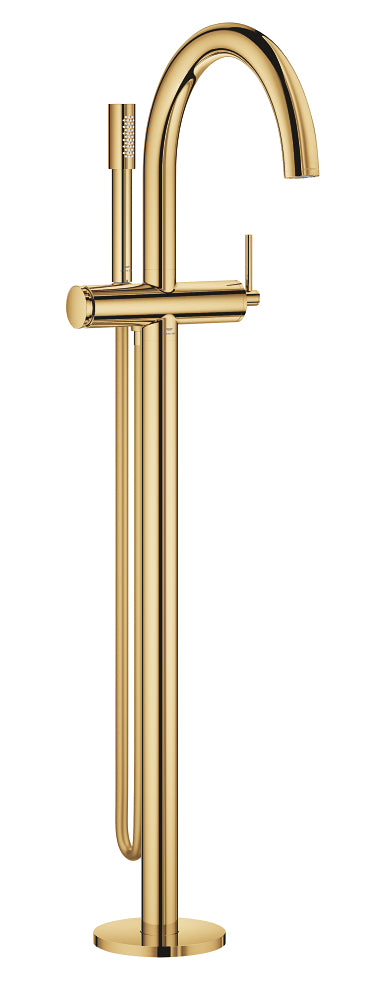 Grohe Atrio Tek Yerden Küvet Bataryası (Sıva Üstü Grubu), Altın - 24368GL0