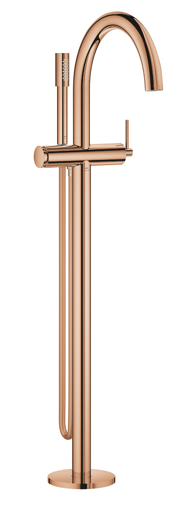 Grohe Atrio Tek Yerden Küvet Bataryası (Sıva Üstü Grubu), Bakır - 24368DA0