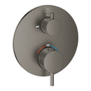 Grohe Atrio Termostatik Banyo/Duş Bataryası (Sıva Üstü Grubu), 2 Yollu, Fırçalı Sert Grafit - 24359AL0