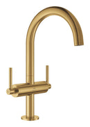 Grohe Atrio Yüksek Lavabo Bataryası (L-Boy), Fırçalı Altın - 21145GN0