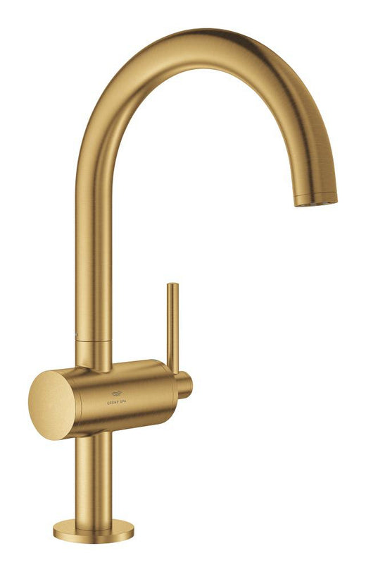 Grohe Atrio Yüksek Lavabo Bataryası (L-Boy), Fırçalı Altın - 24362GN0