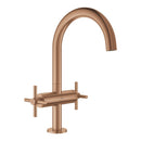 Grohe Atrio Yüksek Lavabo Bataryası (L-Boy), Fırçalı Bakır - 21144DL0