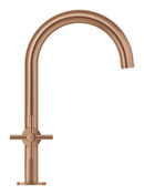 Grohe Atrio Yüksek Lavabo Bataryası (L-Boy), Fırçalı Bakır - 21144DL0