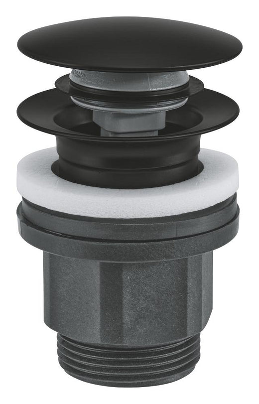 Grohe Bas-Aç Sifon Tapa Takımı Mat Siyah - 1024642430