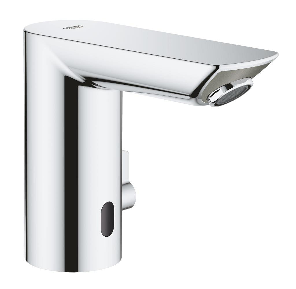Grohe Bau Cosmopolitan E Fotoselli Lavabo Bataryası 1/2", Çift Su Girişli Ayarlanabilir Sıcaklık Sınırlayıcısı İle - 36453000