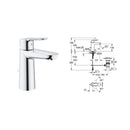 Grohe Bauedge Sıva Üstü Set