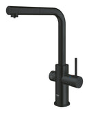 Grohe Blue Home Arıtmalı İçme Suyu ve Soda Yapan Spiralli Eviye Bataryası Seti, Kadife Siyah - 31539KS0