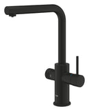 Grohe Blue Pure Minta Arıtma Çıkışlı Spiralli Eviye Bataryası, Hayalet Siyah - 30590KF0