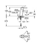 Grohe Concetto Tek Kumandalı Lavabo Bataryası 
S-Boyut - 3224010E