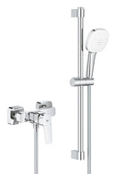 Grohe Cubeo Duş Bataryası ve Sürgülü El Duşu Seti - 1018250000