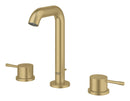 Grohe Essence 3 Delikli Lavabodan Ankastre Lavabo Bataryası, Fırçalı Altın - 20296GN1