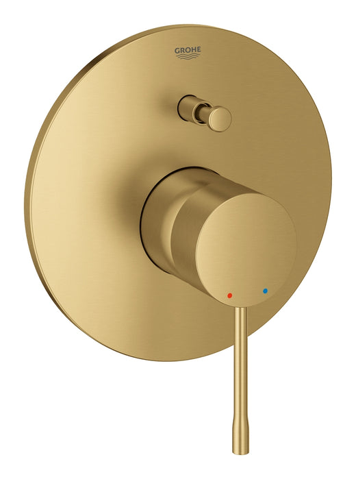 Grohe Essence New Ankastre Banyo/Duş Bataryası, Fırçalı Altın (Sıva Üstü Grubu)