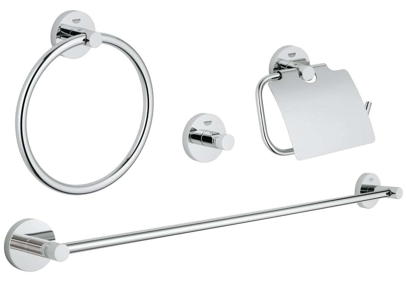 Grohe Essentials 4'Ü Bir Arada Banyo Aksesuar Seti - 40776001
