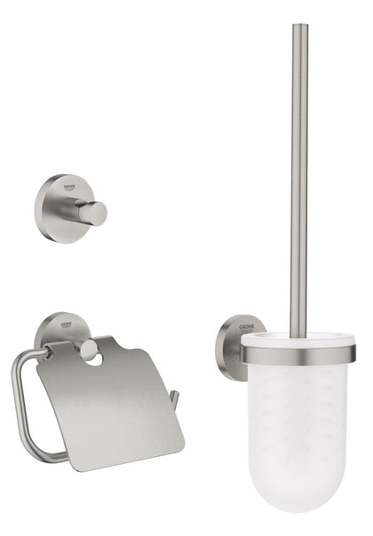 Grohe Essentials City 3'Ü 1 Arada Tuvalet Aksesuar Seti - 40407Dc1