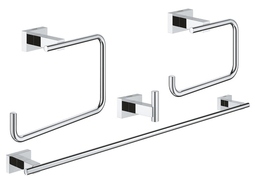 Grohe Essentials Cube 4'Ü Bir Arada Banyo Aksesuar Seti - 40778001