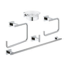 Grohe Essentials Cube 5'İ Bir Arada Banyo Aksesuar Seti - 40758001