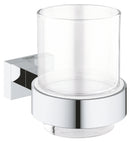 Grohe Essentials Cube Tutamaçlı Cam Fırçalık - 40755001