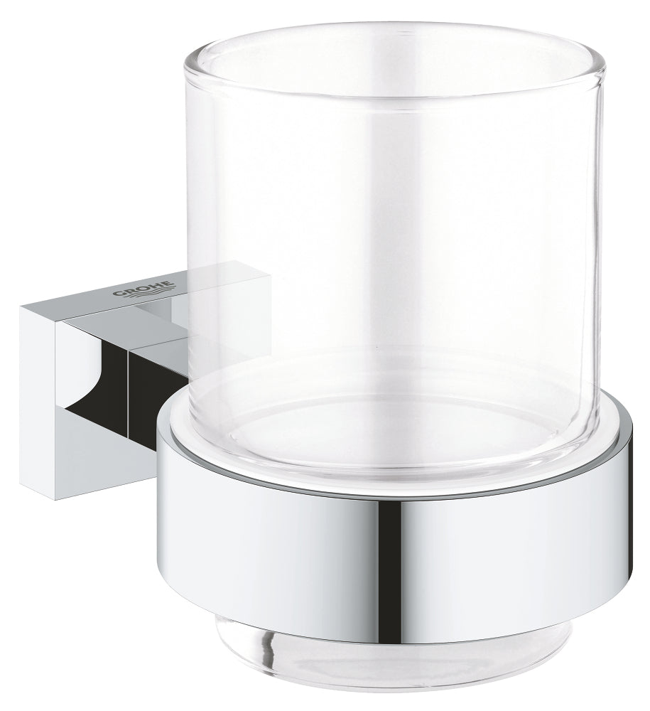 Grohe Essentials Cube Tutamaçlı Cam Fırçalık - 40755001