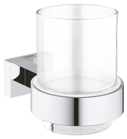 Grohe Essentials Cube Tutamaçlı Cam Fırçalık - 40755001