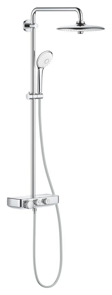Grohe Euphoria Smartcontrol 260 Mono Duş Sistemi Duvara Monte Termostatik Bataryalı Duş Sistemi - 26509000