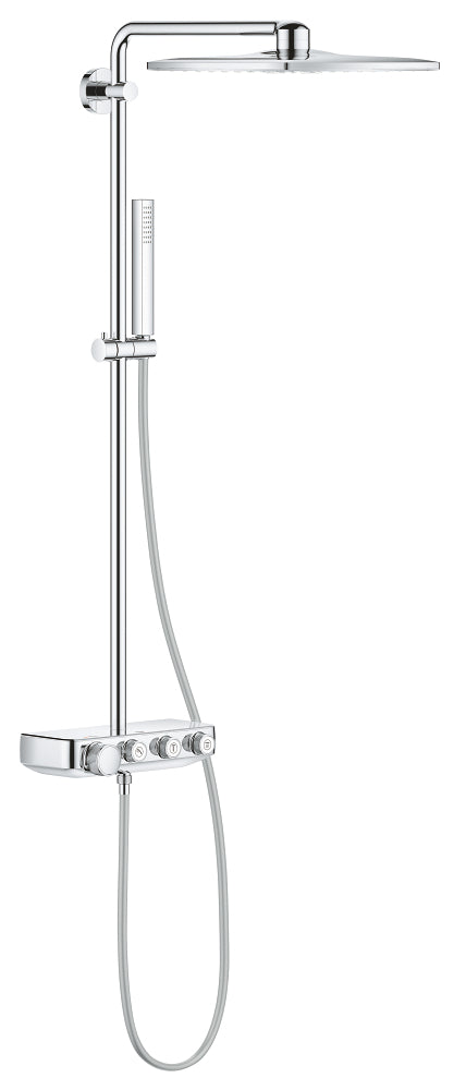 Grohe Euphoria Smartcontrol System 310 Cube Duo Duvara Monte Termostatik Bataryalı Duş Sistemi - 26508000