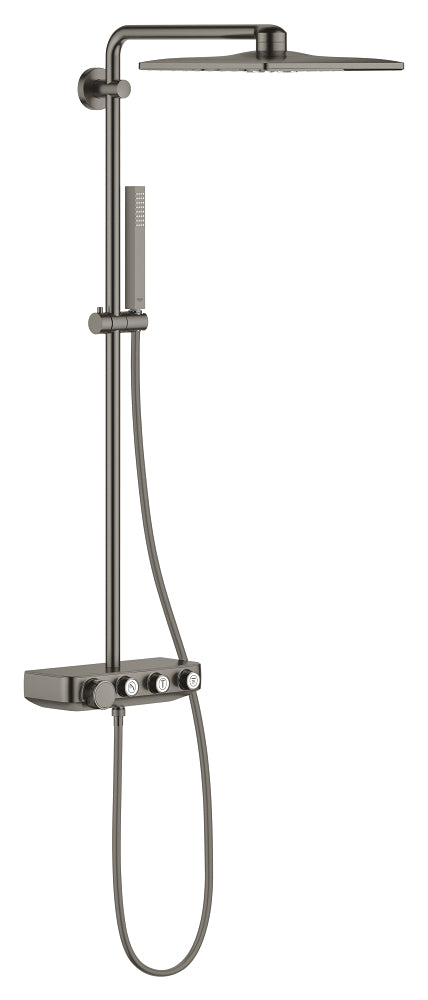 Grohe Euphoria Smartcontrol System 310 Cube Duo Duvara Monte Termostatik Bataryalı Duş Sistemi - 26508Al0