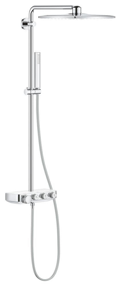 Grohe Euphoria Smartcontrol System 310 Cube Duo Duvara Monte Termostatik Bataryalı Duş Sistemi - 26508Ls0