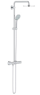 Grohe Euphoria System 210 Duvara Monte Termostatik Bataryalı Duş Sistemi - 27964000