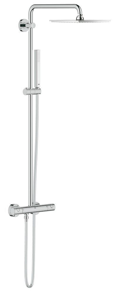 Grohe Euphoria System 230 Duvara Monte Termostatik Bataryalı Duş Sistemi - 26187000
