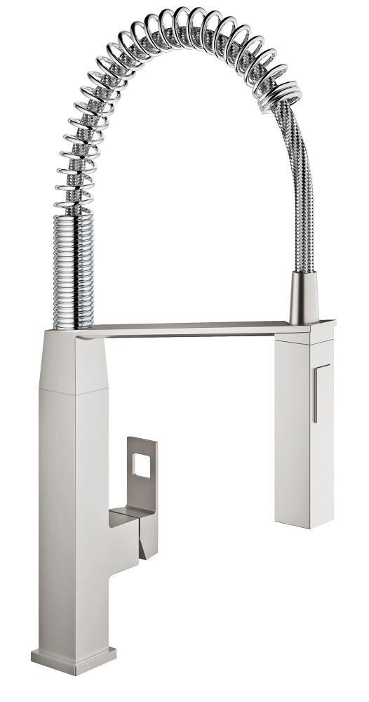 Grohe Eurocube Tek Kumandalı Eviye Bataryası - 31395Dc0
