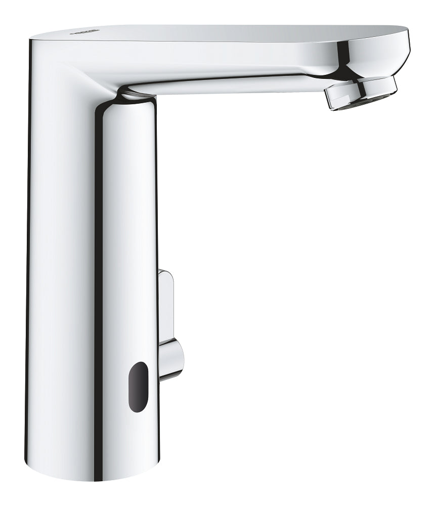 Grohe Eurosmart Cosmopolitan E Fotoselli Lavabo Bataryası, 1/2", L - Boyut, Çift Su Girişli, Ayarlanabilir Sıcaklık Sınırlayıcısı - 36421001
