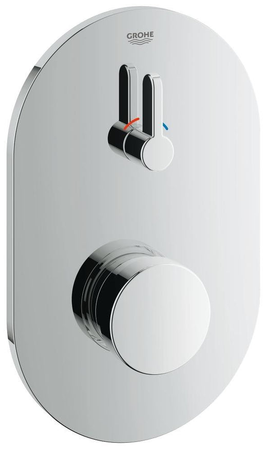 Grohe Eurosmart Cosmopolitan T Zaman Ayarlı Duş Bataryası 1/2", Kelebek 
Ve Ayarlanabilir Sıcaklık Sınırlayıcı İle - 36321000
