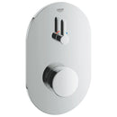 Grohe Eurosmart Cosmopolitan T Zaman Ayarlı Duş Bataryası 1/2", Kelebek 
Ve Ayarlanabilir Sıcaklık Sınırlayıcı İle - 36321000