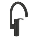 Grohe Eurosmart Tek Kumandalı Eviye Bataryası Mat Siyah - 332022433