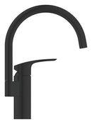 Grohe Eurosmart Tek Kumandalı Eviye Bataryası Mat Siyah - 332022433