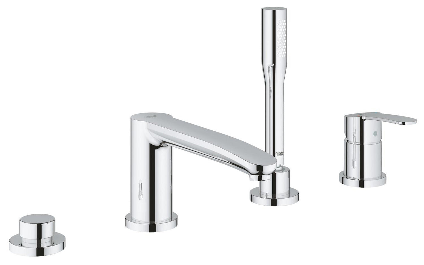 Grohe Eurostyle Cosmopolitan Dört Delikli Küvet Bataryası - 23048003