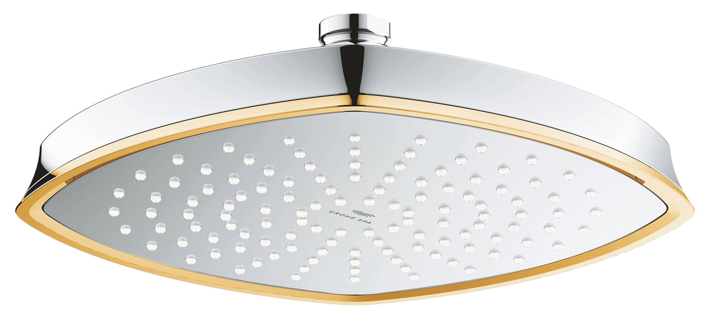 Grohe Grandera 210 Tepe Duşu 1 Akışlı, 22x22 cm, Krom-Altın - 26898IG0