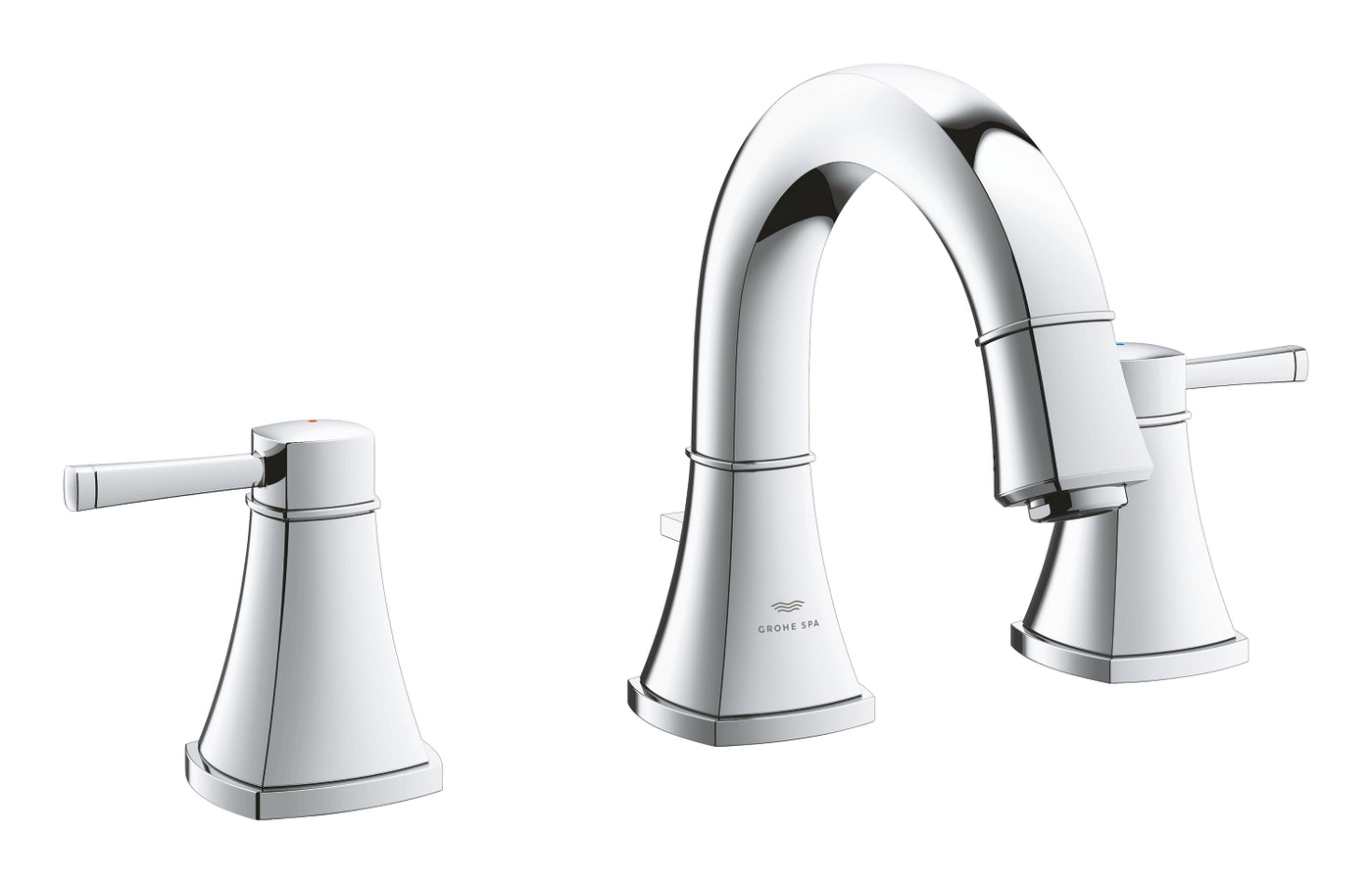 Grohe Grandera 3 Delikli Lavabo Bataryası 1/2" M-Boyut - 20624000