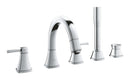 Grohe Grandera 5 Delikli Küvet Bataryası - 29415000