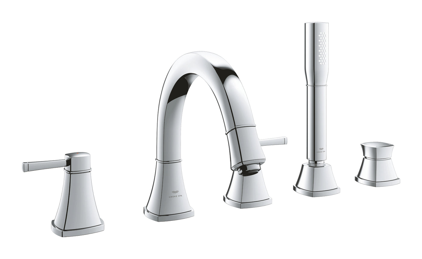 Grohe Grandera 5 Delikli Küvet Bataryası - 29415000