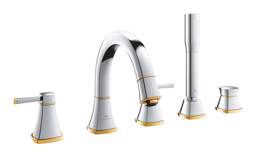 Grohe Grandera 5 Delikli Küvet Bataryası - 29415IG0