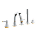 Grohe Grandera 5 Delikli Küvet Bataryası - 29415IG0